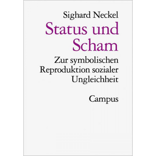 Sighard Neckel - Status und Scham