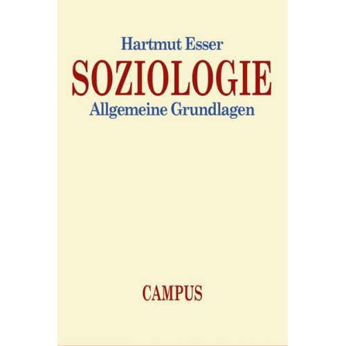 Hartmut Esser - Soziologie