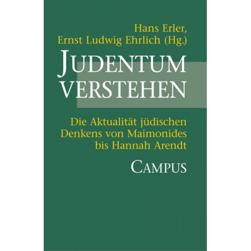 Hans Erler & Ernst L. Ehrlich - Judentum verstehen