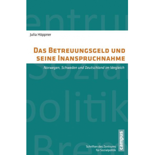 Julia Höppner - Das Betreuungsgeld und seine Inanspruchnahme