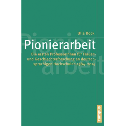 Ulla Bock - Pionierarbeit