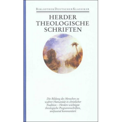 Johann Gottfried Herder - Werke. 10 in 11 Bänden