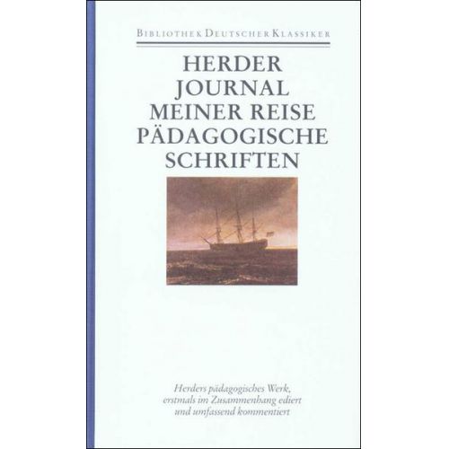 Johann Gottfried Herder - Werke. 10 in 11 Bänden