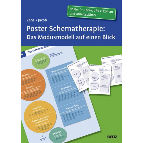 Christine Zens & Gitta Jacob - Poster Schematherapie: Das Modusmodell auf einen Blick