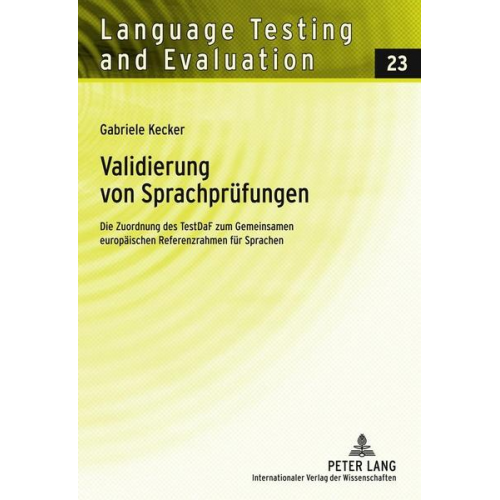 Gabriele Kecker - Validierung von Sprachprüfungen