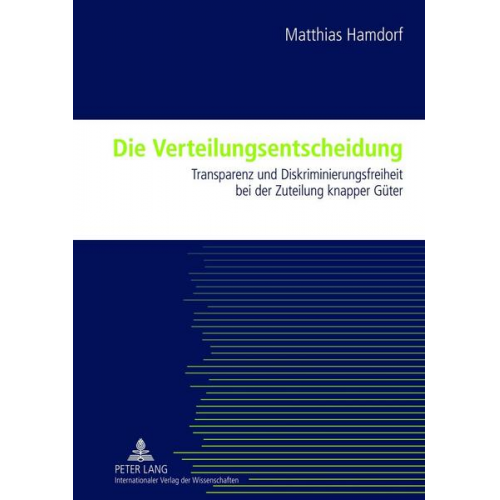 Matthias Hamdorf - Die Verteilungsentscheidung