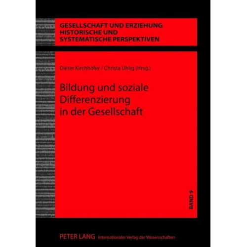 Bildung und soziale Differenzierung in der Gesellschaft