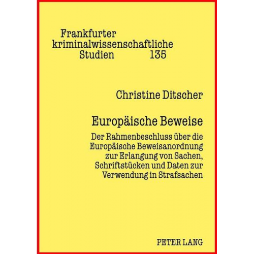 Christine Ditscher - Europäische Beweise