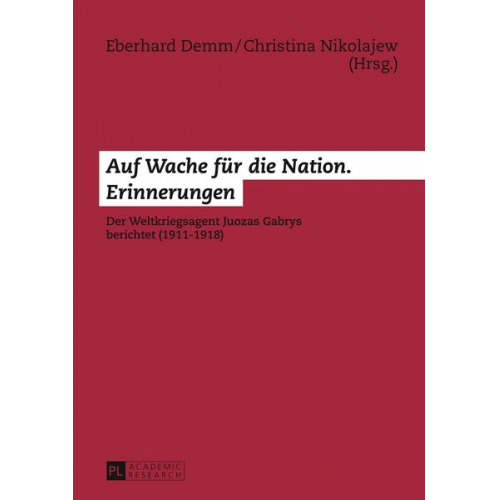 Auf Wache für die Nation. Erinnerungen