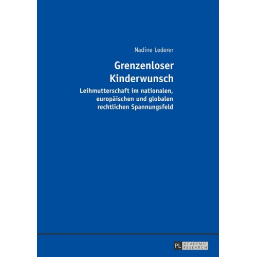 Nadine Lederer - Grenzenloser Kinderwunsch