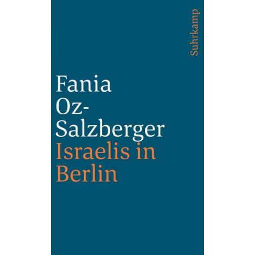 Fania Oz-Salzberger - Israelis in Berlin