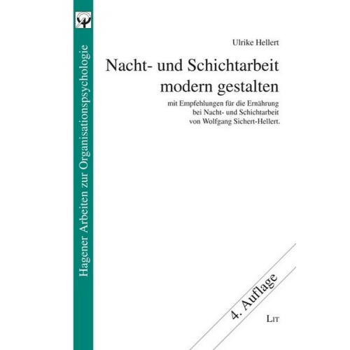 Ulrike Hellert - Nacht- und Schichtarbeit modern gestalten