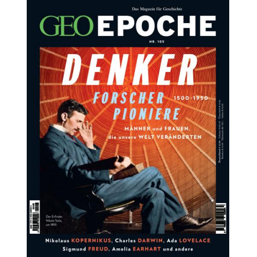 Jens Schröder & Markus Wolff - GEO Epoche (mit DVD) / GEO Epoche mit DVD 105/2020 - DENKER, FORSCHER, PIONIERE