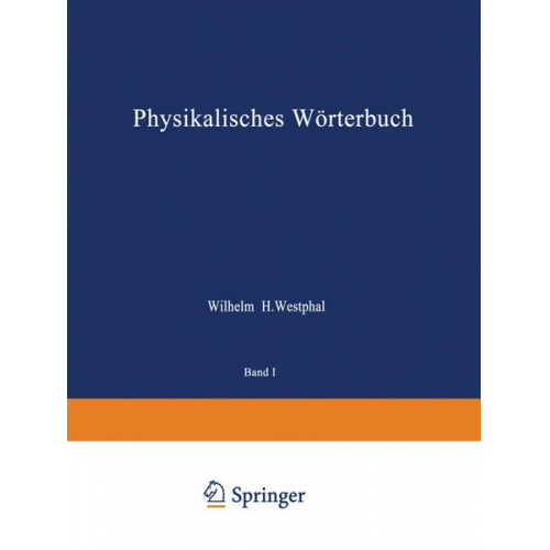 Physikalisches Wörterbuch