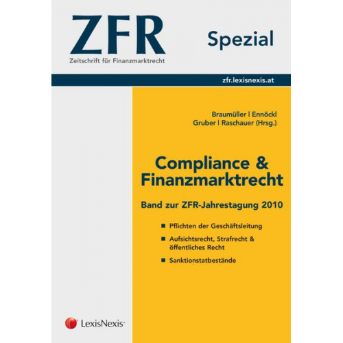 ZFR Spezial - Compliance & Finanzmarktrecht 2010