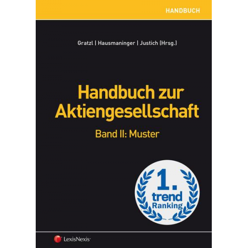 Martin Gratzl & Georg Blumauer & Thomas Gruber & Michael Herzer & Elisabeth Strobl - Handbuch zur Aktiengesellschaft / Handbuch zur Aktiengesellschaft, Band II