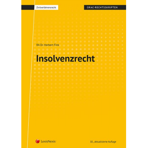 Herbert Fink - Insolvenzrecht (Skriptum)