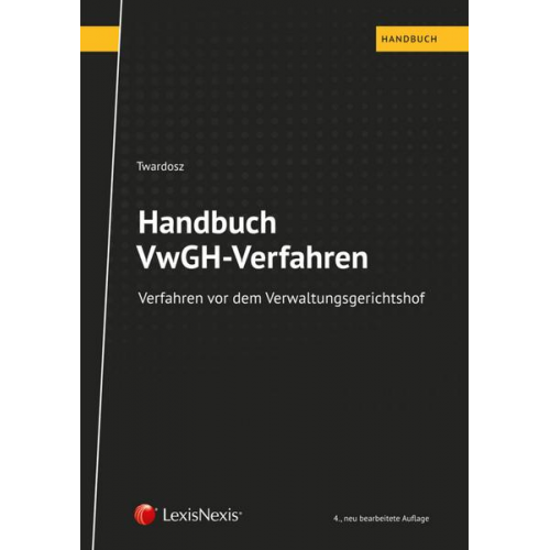 Benjamin Twardosz - Handbuch VwGH-Verfahren