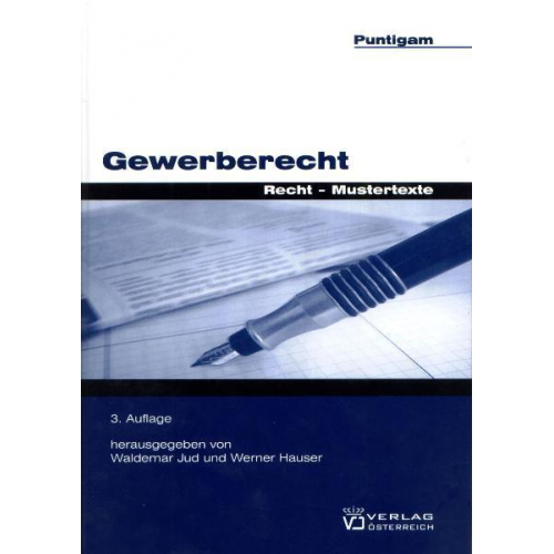 Wolfgang Fasching & Wolfgang Klemencic & Alois Puntigam - Gewerberecht