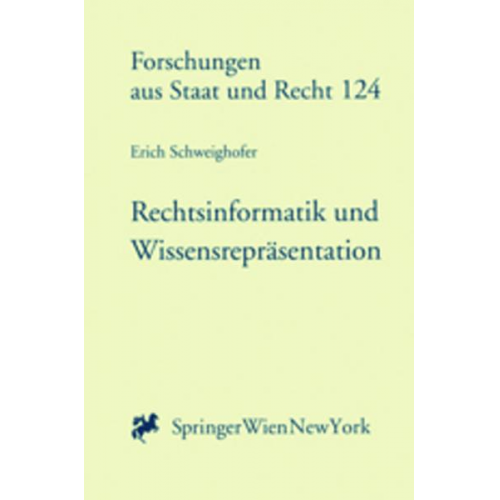 Erich Schweighofer - Rechtsinformatik und Wissensrepräsentation