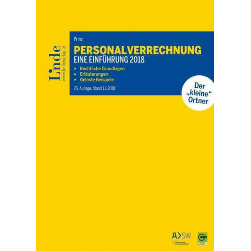 Irina Prinz - Personalverrechnung: eine Einführung 2018