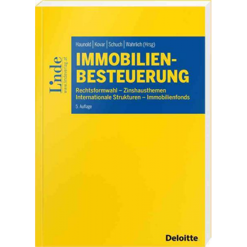 Christian Bürgler & Barbara Behrendt-Krüglstein & Claudia Wehinger-Malang & Elke Teubenbacher & Georg Wagner - Immobilienbesteuerung