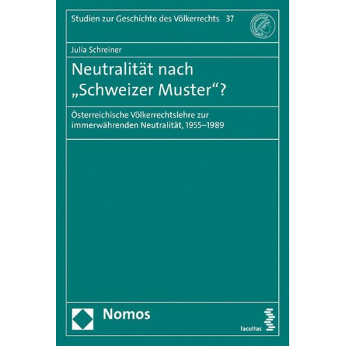 Julia Schreiner - Neutralität nach 'Schweizer Muster'?