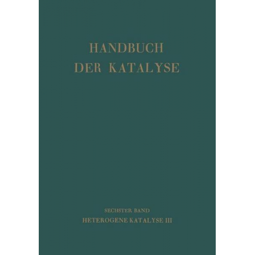 Handbuch Der Katalyse