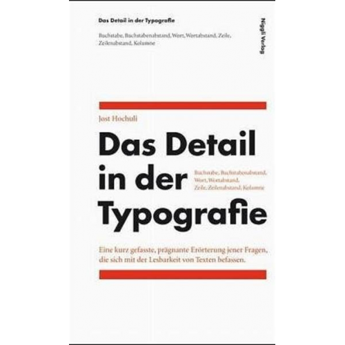 Jost Hochuli - Das Detail in der Typografie