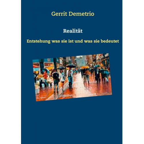 Gerrit Demetrio - Realität