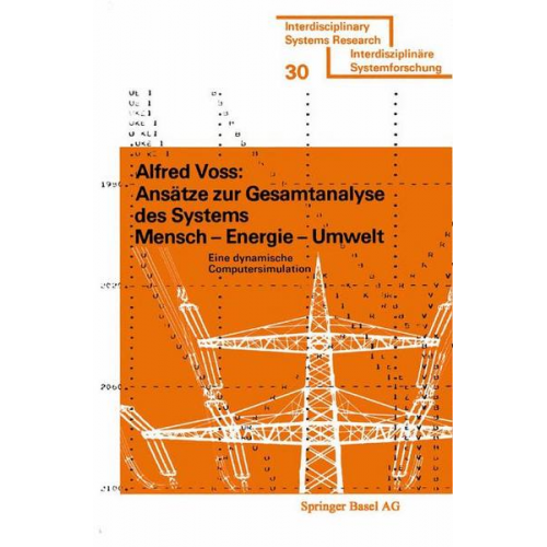 VOSS - Ansätze zur Gesamtanalyse des Systems Mensch — Energie — Umwelt