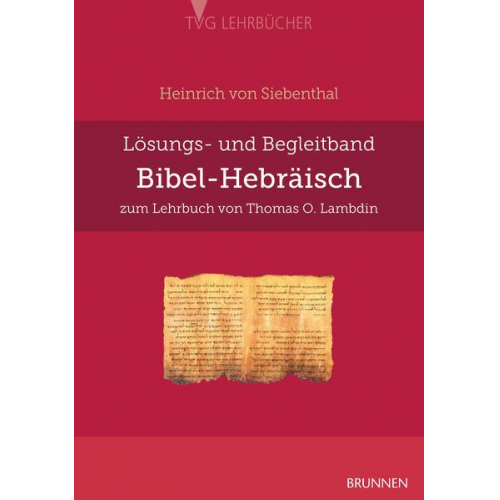 Heinrich Siebenthal - Bibel-Hebräisch