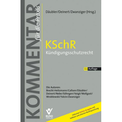 KSchR - Kündigungsschutzrecht