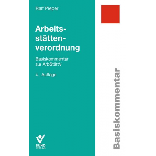 Ralf Pieper - Arbeitsstättenverordnung