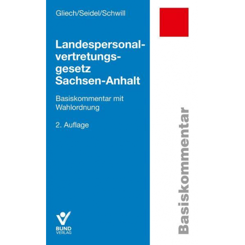 Susanne Gliech & Klaus Schwill & Lore Seidel - Landespersonalvertretungsgesetz Sachsen-Anhalt