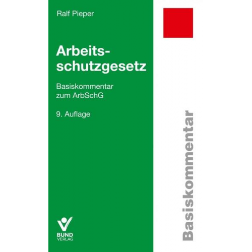 Ralf Pieper - Arbeitsschutzgesetz