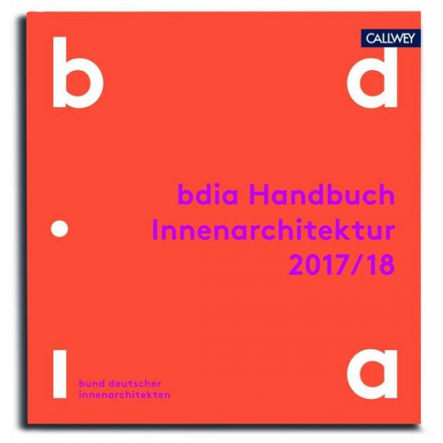 BDIA Handbuch Innenarchitektur 2017/18