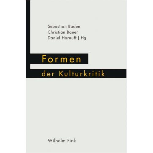 Formen der Kulturkritik