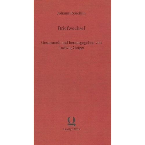 Johann Reuchlin - Briefwechsel