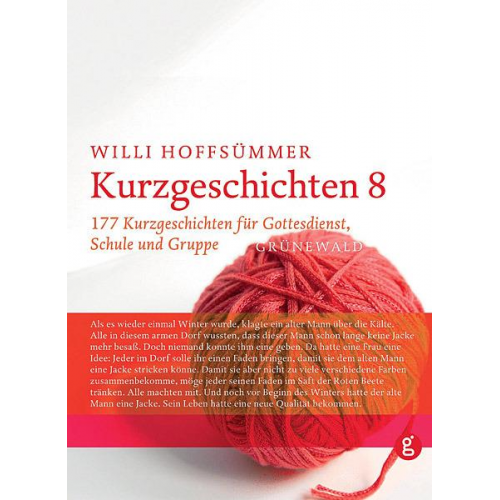 Willi Hoffsümmer - Kurzgeschichten 8