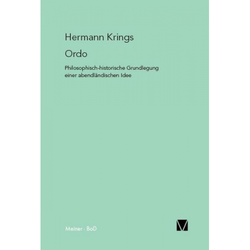 Hermann Krings - Ordo