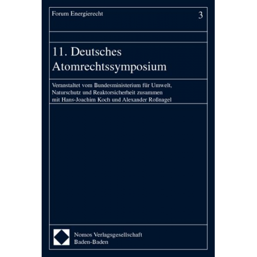 11. Deutsches Atomrechtssymposium