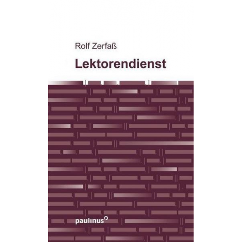 Rolf Zerfass - Lektorendienst