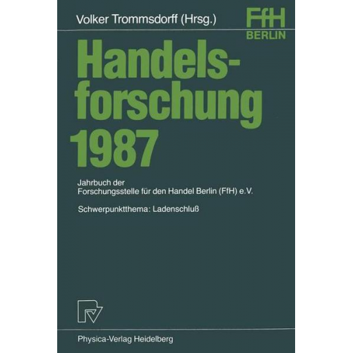 Handelsforschung 1987