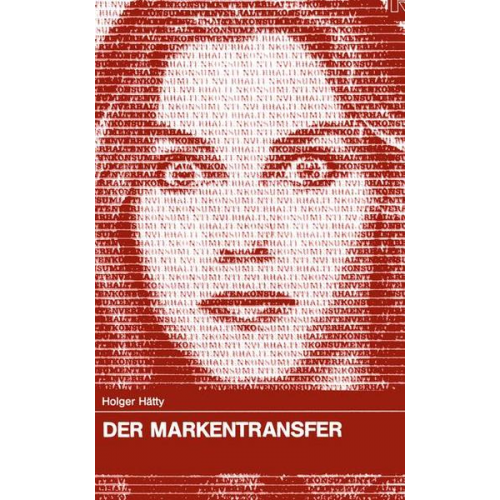 Holger Hätty - Der Markentransfer