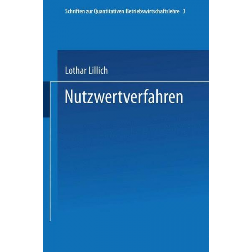 Lothar Lillich - Nutzwertverfahren