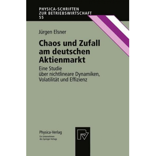 Jürgen Elsner - Chaos und Zufall am deutschen Aktienmarkt