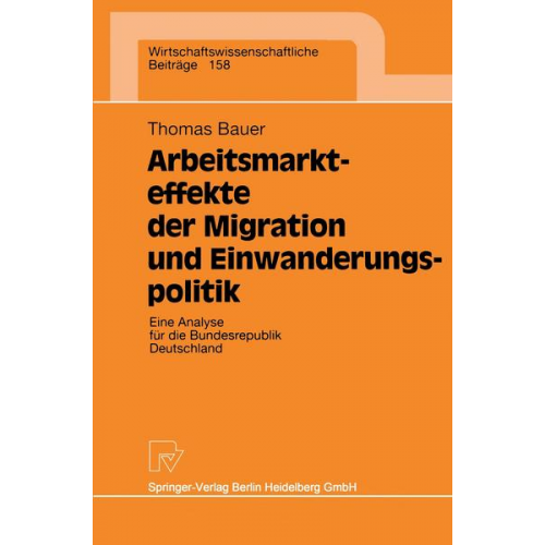 Thomas Bauer - Arbeitsmarkteffekte der Migration und Einwanderungspolitik