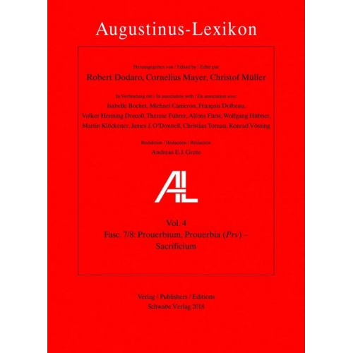 AL - Augustinus-Lexikon / Augustinus-Lexikon Vol. 4, fasc. 7/8