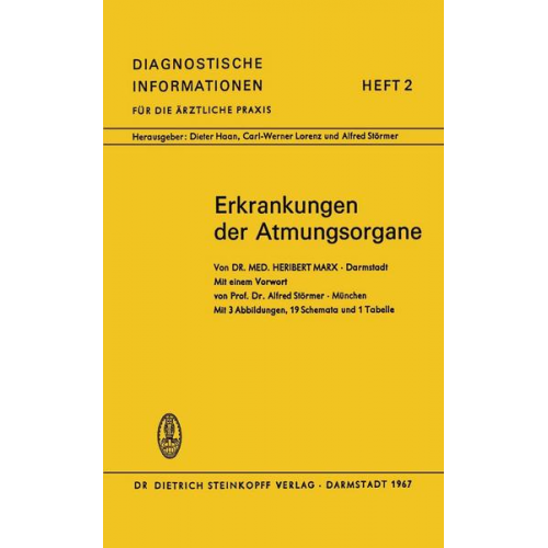 H. Marx - Erkrankungen der Atmungsorgane